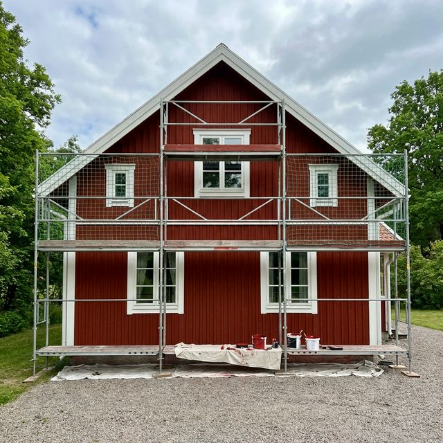 Fasadrenovering och fönsterbyte Kalmar Småland