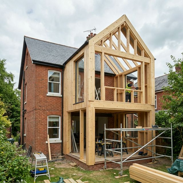 Tillbyggnad och Utbyggnad av hus Kalmar